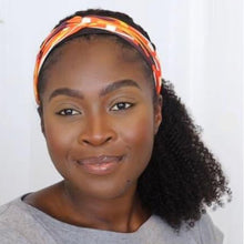 Load image into Gallery viewer, Danny | Black Medium Long Curly Synthetic Hair Headband Wig