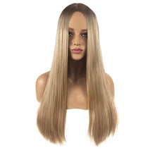 Load image into Gallery viewer, Nighty | Blonde Long Straight Synthetic Hair Wig