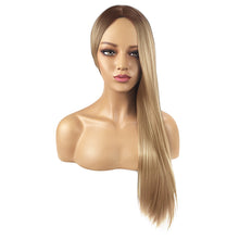 Load image into Gallery viewer, Nighty | Blonde Long Straight Synthetic Hair Wig