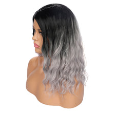 Load image into Gallery viewer, Silvery | Ash Blonde Long Curly Synthetic Hair Wig