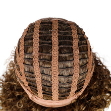 Load image into Gallery viewer, Camila | Brown Medium Curly Synthetic Hair Wig
