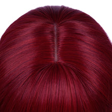 Load image into Gallery viewer, Street Rocker | Red Medium Wavy Synthetic Hair Wig