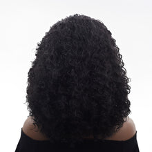 Load image into Gallery viewer, Nadia | Black Medium Long Curly Synthetic Hair Headband Wig