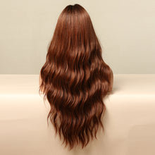Load image into Gallery viewer, Flamingo | Burgundy Wine Red Long Wavy Synthetic Hair Wig