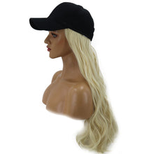 Load image into Gallery viewer, Blossom | Light Blonde Long Wavy Synthetic Hair Wig Hat with Cap