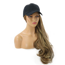 Load image into Gallery viewer, Blossom | Dirty Blonde #1 Long Wavy Synthetic Hair Wig Hat with Cap