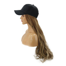 Load image into Gallery viewer, Blossom | Dirty Blonde #1 Long Wavy Synthetic Hair Wig Hat with Cap