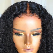 Load image into Gallery viewer, Lily | Black Long Curly Lace Front Synthetic Hair Wig