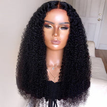 Load image into Gallery viewer, Lily | Black Long Curly Lace Front Synthetic Hair Wig