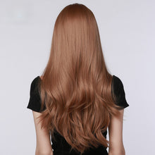 Load image into Gallery viewer, Chepi | Blonde Long Straight Synthetic Hair Wig with Bangs