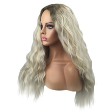 Load image into Gallery viewer, Arya | Blonde Long Curly Synthetic Hair Wig