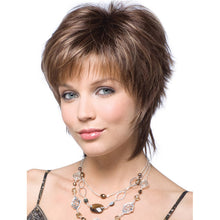 Load image into Gallery viewer, Fairy | Brown Short Pixie Cut Wavy Synthetic Hair Wig