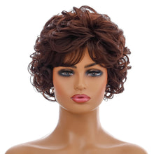 Load image into Gallery viewer, Aye Captain | Black Short Pixie Cut Wavy Synthetic Hair Wig