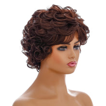 Load image into Gallery viewer, Aye Captain | Black Short Pixie Cut Wavy Synthetic Hair Wig