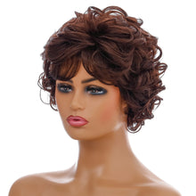Load image into Gallery viewer, Aye Captain | Black Short Pixie Cut Wavy Synthetic Hair Wig
