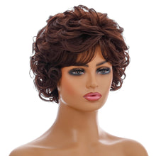 Load image into Gallery viewer, Aye Captain | Black Short Pixie Cut Wavy Synthetic Hair Wig