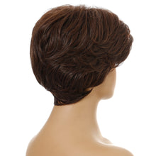 Load image into Gallery viewer, Yvonne | Brown Short Pixie Cut Wavy Synthetic Hair Wig