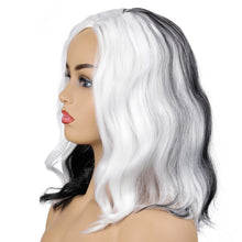 Load image into Gallery viewer, December | Grey Long Wavy Synthetic Hair Wig