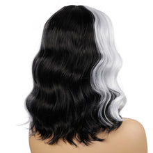 Load image into Gallery viewer, December | Grey Long Wavy Synthetic Hair Wig