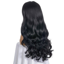 Load image into Gallery viewer, Annie | Black Long Wavy Synthetic Hair Wig