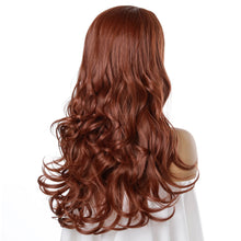 Load image into Gallery viewer, Roxanne | Red Long Wavy Synthetic Hair Wig