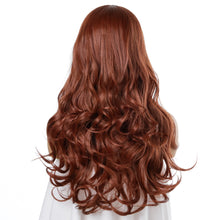 Load image into Gallery viewer, Roxanne | Red Long Wavy Synthetic Hair Wig