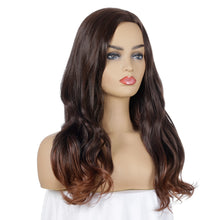 Load image into Gallery viewer, Lisa | Brown Long Wavy Synthetic Hair Wig