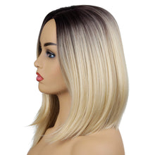 Load image into Gallery viewer, Karen | Blonde Medium Long Straight Synthetic Hair Wig