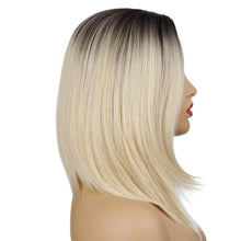 Load image into Gallery viewer, Karen | Blonde Medium Long Straight Synthetic Hair Wig