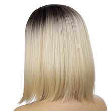 Load image into Gallery viewer, Karen | Blonde Medium Long Straight Synthetic Hair Wig