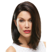 Load image into Gallery viewer, Viola | Black Medium Straight Synthetic Hair Wig