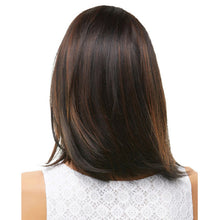 Load image into Gallery viewer, Viola | Black Medium Straight Synthetic Hair Wig