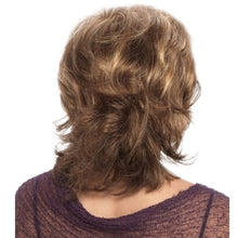 Load image into Gallery viewer, Patricia | Blonde Medium Wavy Synthetic Hair Wig With Bangs