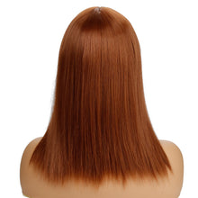 Load image into Gallery viewer, Cynthia | Brown Long Straight Synthetic Hair Wig