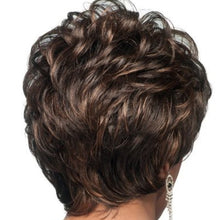 Load image into Gallery viewer, Ebony | Black Short Pixie Cut Curly Synthetic Hair Wig