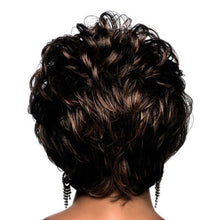 Load image into Gallery viewer, Ebony | Black Short Pixie Cut Curly Synthetic Hair Wig