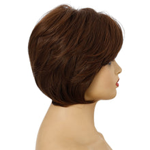 Load image into Gallery viewer, Gabrielle | Brown Short Pixie Cut Wavy Synthetic Hair Wig