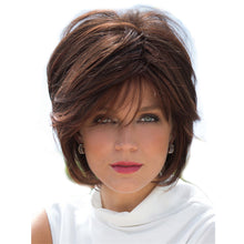 Load image into Gallery viewer, Gabrielle | Brown Short Pixie Cut Wavy Synthetic Hair Wig