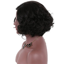 Load image into Gallery viewer, Throwback Thursday | Black Short Pixie Cut Wavy Synthetic Hair Wig