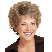 Load image into Gallery viewer, Melissa | Blonde Short Pixie Cut Wavy Synthetic Hair Wig
