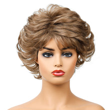 Load image into Gallery viewer, Melissa | Blonde Short Pixie Cut Wavy Synthetic Hair Wig