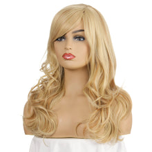 Load image into Gallery viewer, Carol | Blonde Long Wavy Synthetic Hair Wig