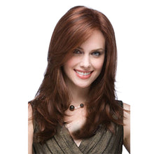 Load image into Gallery viewer, Winne | Brown Long Straight Synthetic Hair Wig