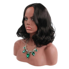 Load image into Gallery viewer, Paulina | Black Long Wavy Synthetic Hair Wig