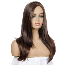 Load image into Gallery viewer, Miriam | Brown Long Straight Synthetic Hair Wig