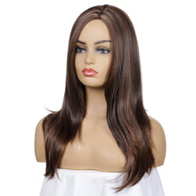Load image into Gallery viewer, Miriam | Brown Long Straight Synthetic Hair Wig