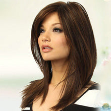 Load image into Gallery viewer, Miriam | Brown Long Straight Synthetic Hair Wig