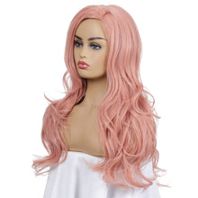 Load image into Gallery viewer, Sakura | Pink Long Wavy Synthetic Hair Wig