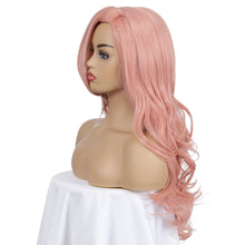 Load image into Gallery viewer, Sakura | Pink Long Wavy Synthetic Hair Wig