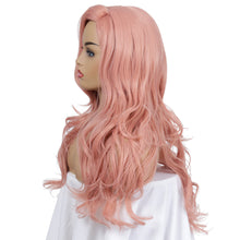 Load image into Gallery viewer, Sakura | Pink Long Wavy Synthetic Hair Wig